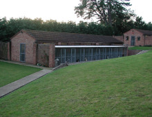 Each kennel has its own outside run to which the dogs have constant access during the day.